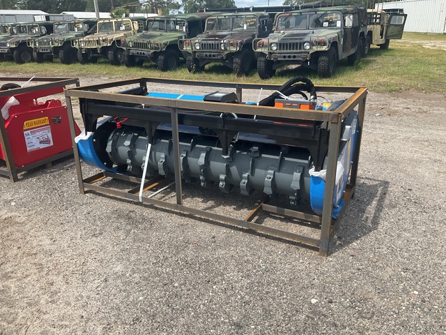 Raytree RMDM72SS 72" Skid Steer Drum Mulcher - Unused Raytree RMDM72SS 72" Skid Steer Drum Mulcher - Unused