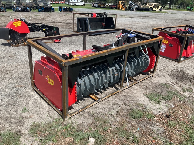 Raytree RMBD72ST Skid Steer Drum Mulcher - Unused