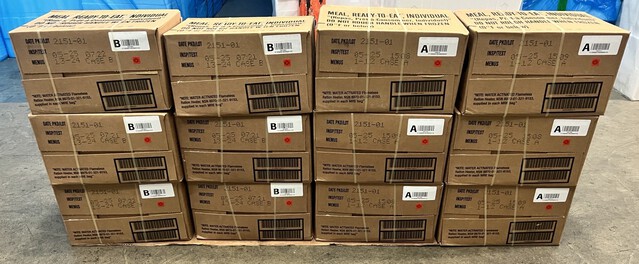 (12) Cases of The Wornick Company Meals Ready-To-Eat