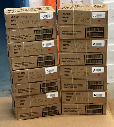 (8) Cases of The Wornick Company Meals Ready-To-Eat