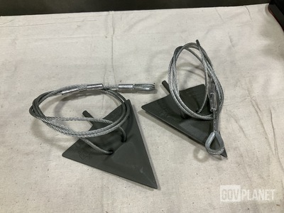 (94) 8'' Arrowhead Earth Anchors