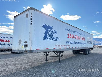 2000 Stoughton 53 ft x 102 in T/A Van Trailer