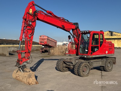 2014 Doosan DX140W-3 を見 Wheel Excavator