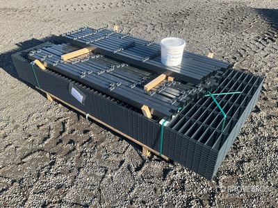 Qty of 75 Meter (1,23m x 2,50m) Site Fence (Unused)