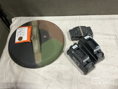 (1) Control Unit, (2) Battery Chargers, (1) Manhole Cover & Assorted Items