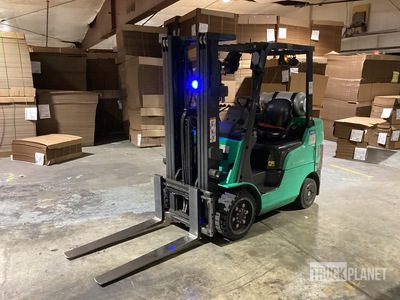 2018 Mitsubishi FGC25N4-LE 4750 lb Elektryczny wózek widłowy
