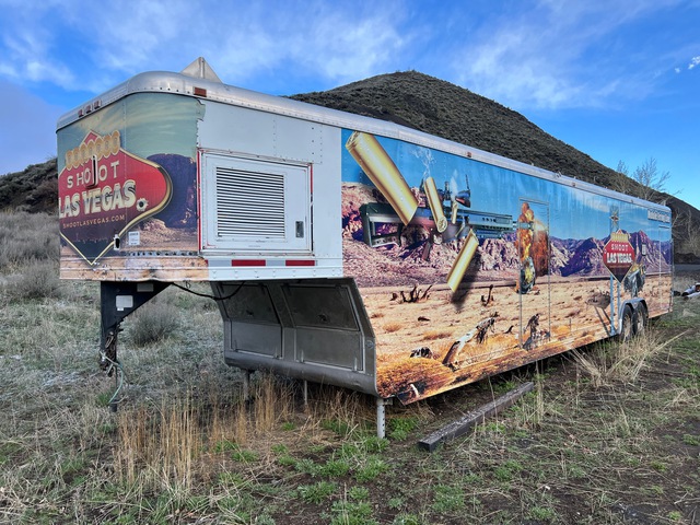 1996 Featherlite 1530 36 ft T/A Gooseneck Vending Enclosed Trailer