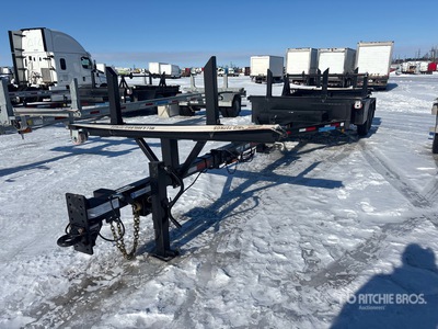 2024 J&J Trailer PT2-U Remorque Pour poteaux