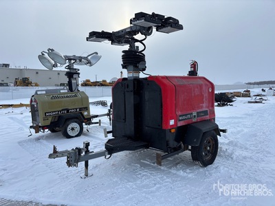 2014 Allmand Maxi-Lite II V Series 20 kW Light Tower