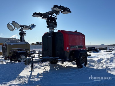 2014 Allmand Maxi-Lite II V Series 20 kW Light Tower
