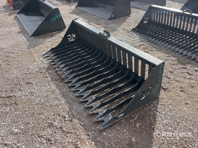 Kit Containers QT-SB-H76-V3 76 in Skeleton Godet pour Skid Steer