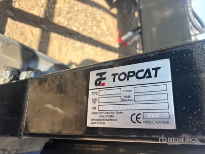 2026 Top Cat ECSSSTG200 Skid Steer Stump Grinder (Unused)