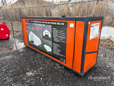 TMG ST3070E 41 ft x 80 ft Dual Truss Storage Building (Unused)