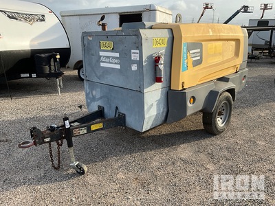 2017 Atlas Copco XAS 440 JD8 T4F 440 cfm Mobile Air Compressor