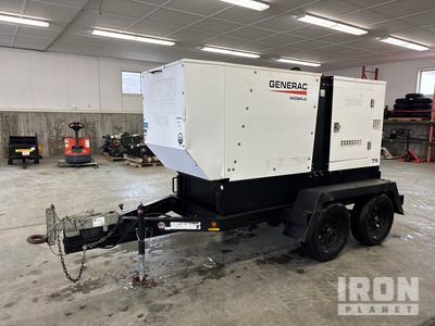 2019 Generac MDG75DF4-URI 60 kW Mobile Zestaw prądotwórczy
