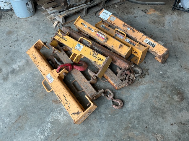 Quantity of (8) Skid Steer Fork Hooks