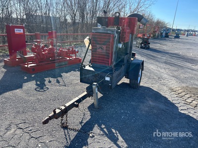 Pioneer Pump ES6012L75-HO 6 in Trailer-Mounted Water Pump