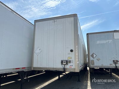 2013 Wabash DVCVHPC 53 ft x 102 in T/A Van Trailer