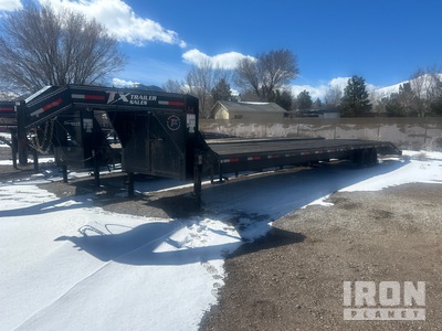 2023 East Texas 58S 16000 lb 40 ft T/A Gooseneck مقطورة مسطحة