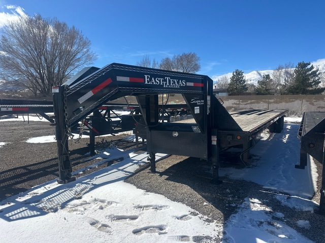 2024 East Texas 58S 40 ft T/A Gooseneck Tilt Deck Trailer