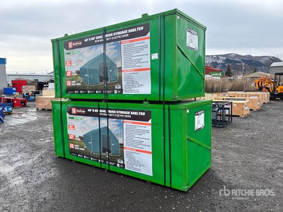 StanForge DT4061 40 ft x 60 ft Dual Truss Storage Building (Unused)