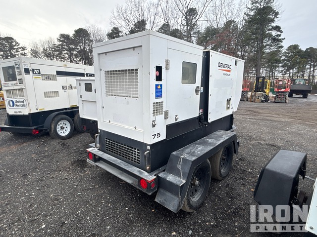2018 Magnum Pro MMG75DF4 60 kW Mobile Generator Set in North East ...