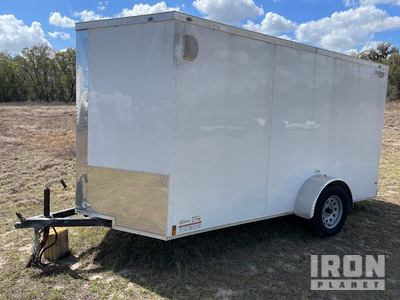 2024 Fast Cargo 12 ft S/A Gesloten aanhangwagen