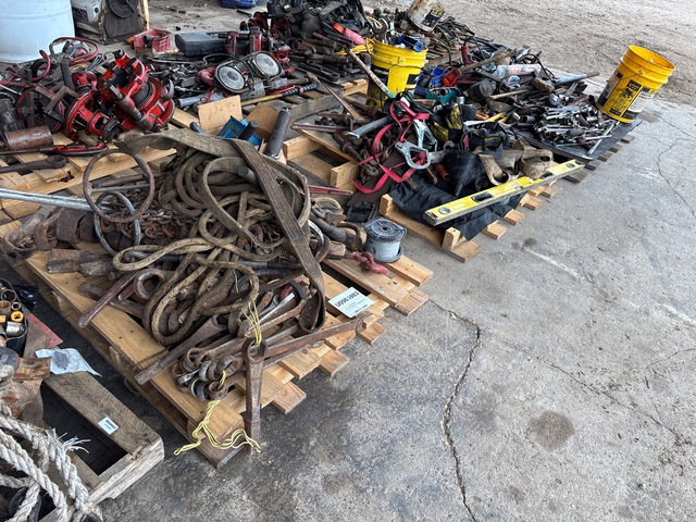 Quantity of (3) Pallets of Tools