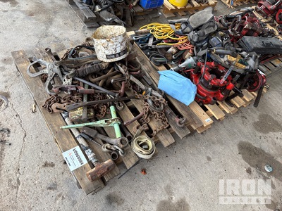 Quantity of (2) Pallets of Lot of Misc Tools