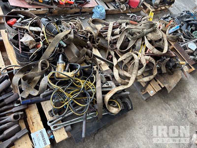 Quantity of (2) Pallets of Lot of Misc Tools