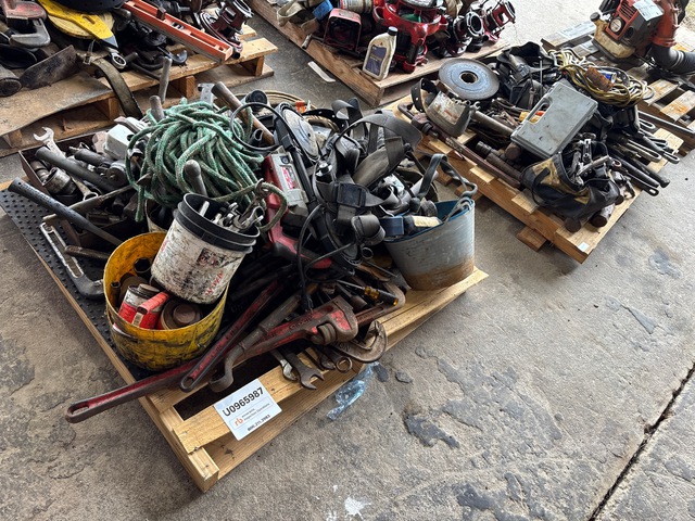 Quantity of (2) Pallets of Tools