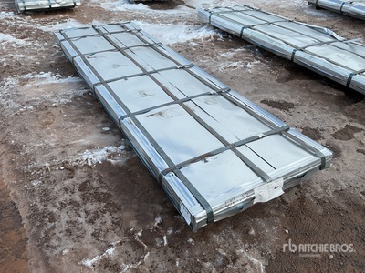 Quantity of (160) 10 ft Steel Roofing Divers  (Unused)