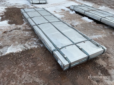 Quantity of (160) 10 ft Steel Roofing Divers  (Unused)