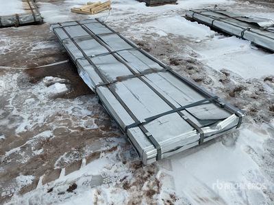 Quantity of (160) 12 ft Steel Roofing Divers  (Unused)