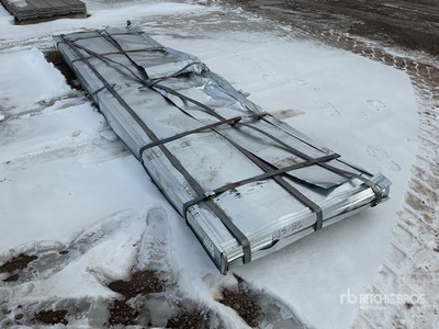 Quantity of (160) 12 ft Steel Roofing Divers  (Unused)