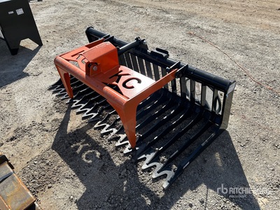 2025 Kit Containers 76 in Skid Steer Grapple (Unused)