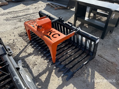 2025 Kit Containers 76 in Skeleton Skid Steer Grapple