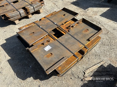 Quantity of (10) 2025 Kit Containers 46 in Skid Steer Attachment Mounting Plate (Unused)