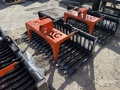 2025 Kit Containers 76 in Skeleton Skid Steer Grapple