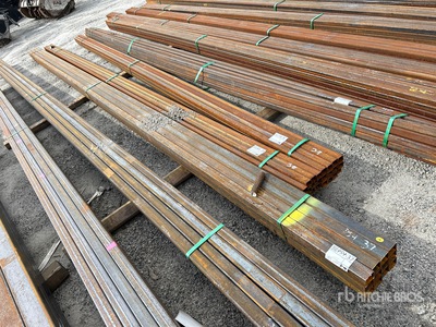 2025 Kit Containers STEEL (1) bundle of (12) (21ft 8 1/2in)L (2in)W (2in)H Tube (Unused)