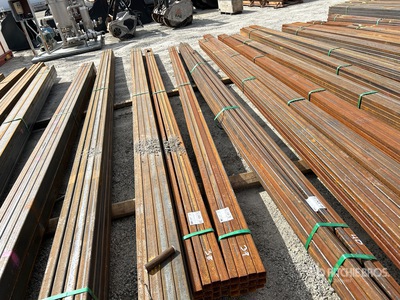 2025 Kit Containers STEEL (1) bundle of (12) (18ft 7in)L (1&1/2in)W (1&1/2in)H Tube (Unused)