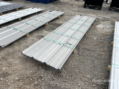 Quantity of 2025 Kit Containers Steel 12 ft R Panel (Unused)