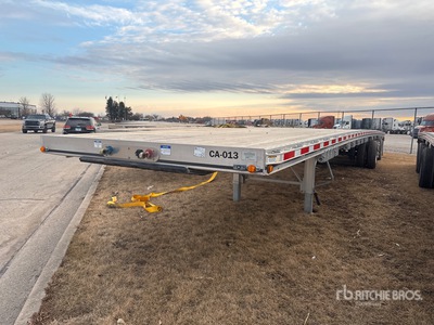 2025 East 53 ft T/A Spread Axle Flatbed Trailer