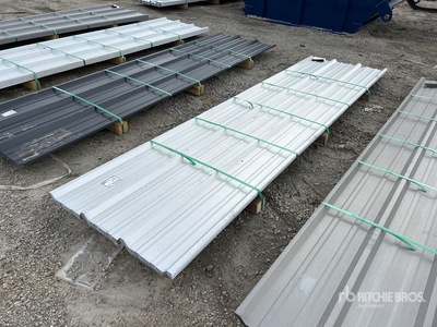 Quantity of 2025 Kit Containers Steel 12 ft R Panel (Unused)