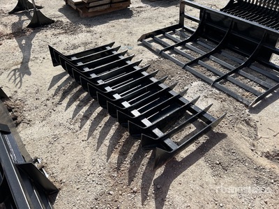 2025 Kit Containers 70 in Skid Steer Root Rake