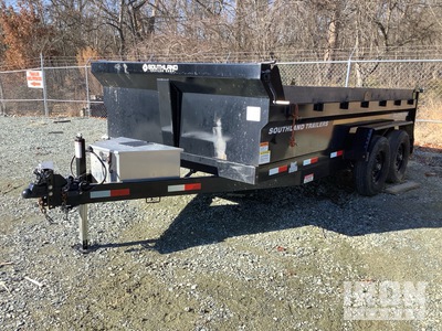 2025 Southland SL714-14K 14 ft T/A Dump Utility Trailer