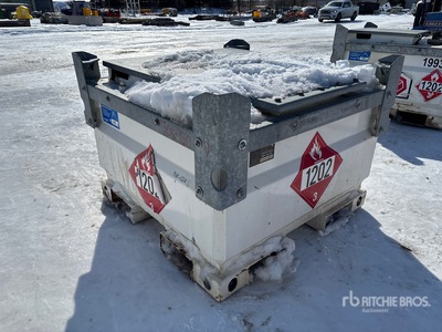 2015 Western 05TCG 500 L Skid Mounted Steel Diesel Réservoir de carburant