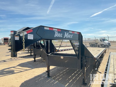 2026 Trailmax Max27-40 40 ft T/A Gooseneck Remolque Portamaquinaria