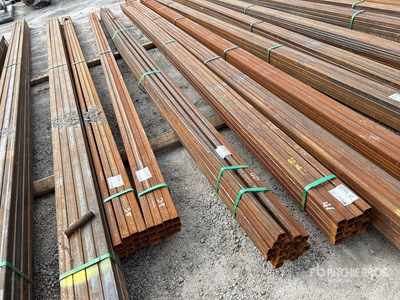 2025 Kit Containers STEEL (1) bundle of (16) (20ft)L (1&1/2in)W (1&1/2in)H Tube