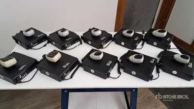 Quantity of (10) Motorola Max-Trac 300 Truck Radios